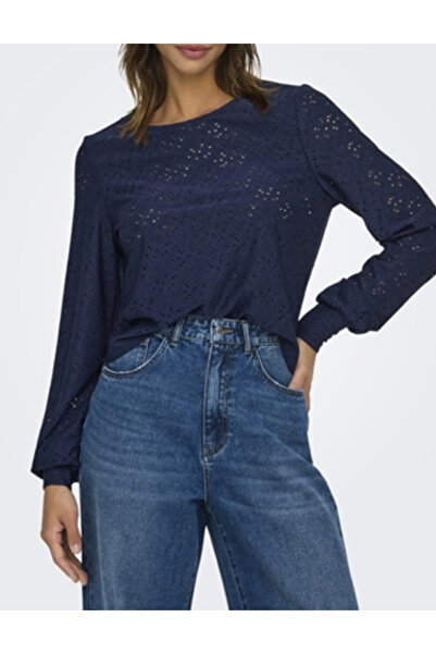 ONLY blouse, navy blue