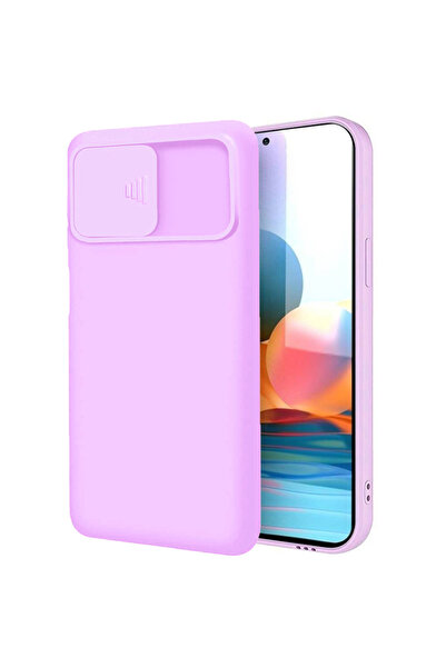 Optim Solution Husa de silicon pentru Xiaomi Redmi 9, Anti Spy, Lens Cover, Mov