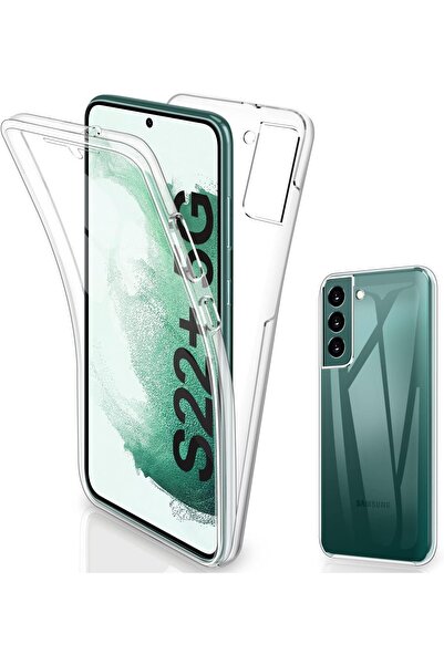 Optim Solution Калъф и протектор за екран за Samsung S22 Plus 5G TPU, прозрачен