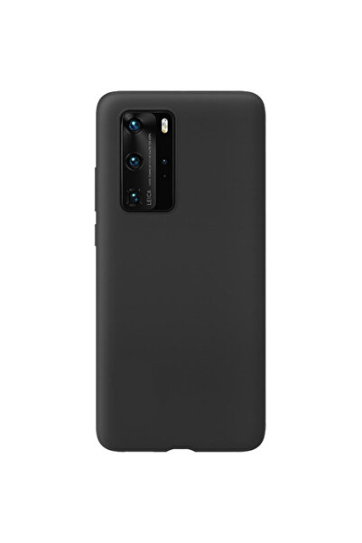 Optim Solution Husa de silicon pentru Huawei P40 Pro, Flexible TPU, Perfect Fit Slim, Ultra Protection, Rosu