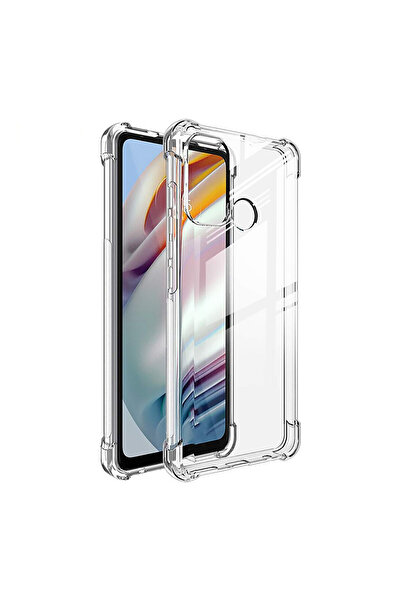 Optim Solution Husa Silicon Anti-Soc compatibil cu Motorola Moto G60s, Transp...