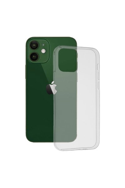 Optim Solution Clear Protection Case for Apple iPhone 12 / 12 Pro, Transparent