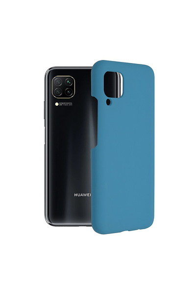 Optim Solution Husa din silicon pentru Huawei P40 Lite, Silicon Hard TPU si I...