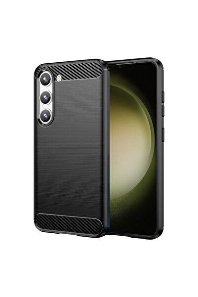 Optim Solution Husa Carbon Resistance pentru Samsung Galaxy S23 Plus, Fiber D...