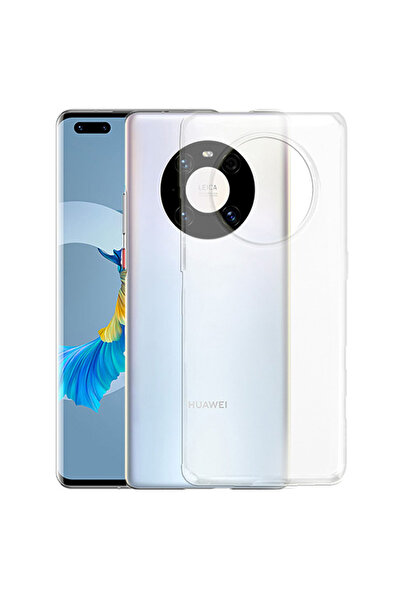 Optim Solution Husa compatibil cu Huawei Mate 40 Pro, ultra slim, Transparenta