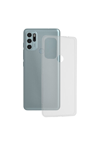Optim Solution Husa Clear Protection pentru Motorola Moto G60s, Transparenta