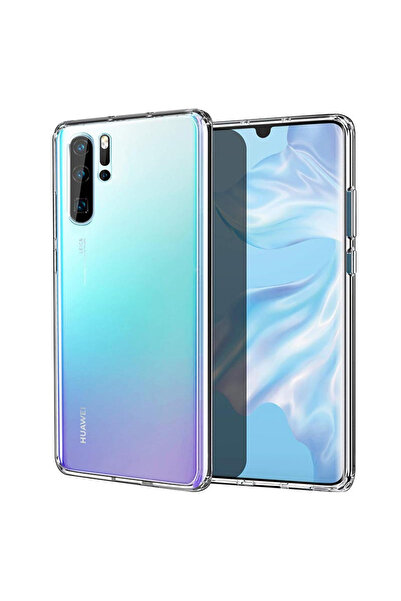 Optim Solution Husa de silicon Hard TPU 2mm pentru Huawei P30 Pro, Transparent
