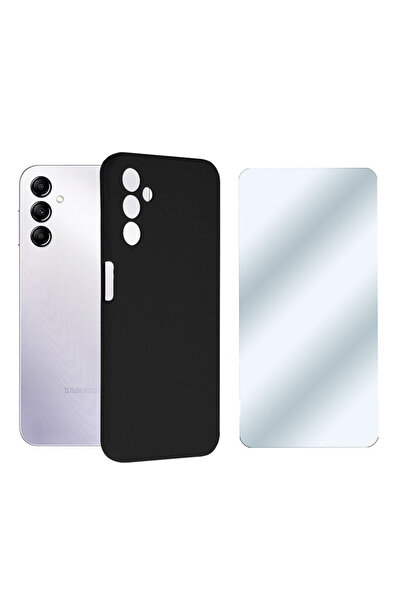 Optim Solution Set Husa din silicon si Folie protectie pentru Samsung Galaxy ...