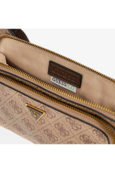 Guess Milano Compact Backp Erkek Kahverengi Bel Çantası