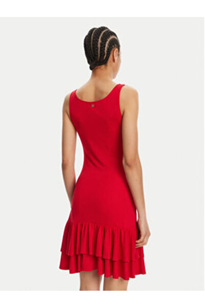 Just Cavalli Γυναικείο καθημερινό φόρεμα 78PAO907 J0116 Πολύχρωμο