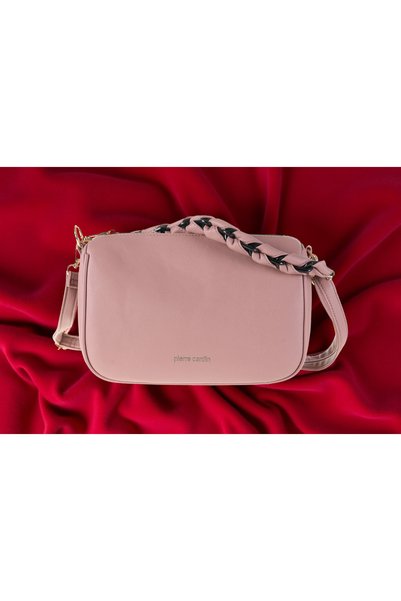 Pierre Cardin Geanta de Umar, Pierre Cardin, Leather Wx21 306, Roz, 25x19x7