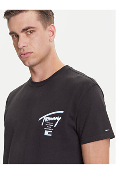 Tommy Jeans Ανδρικό T-Shirt DM0DM21934 Πολύχρωμο