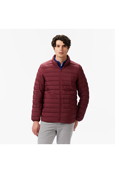 Nautica Regular Fit Mont Erkek Bordo Ceket