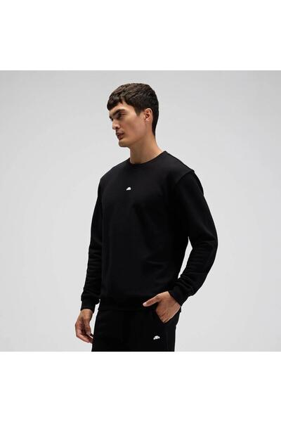Ellesse Em556-Bk Men's Basic Sweatshirt - Black