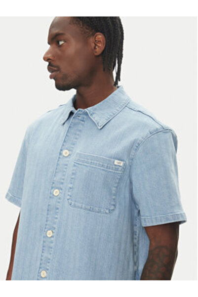 Mustang Ανδρικό τζιν πουκάμισο 1016653 Πολύχρωμο