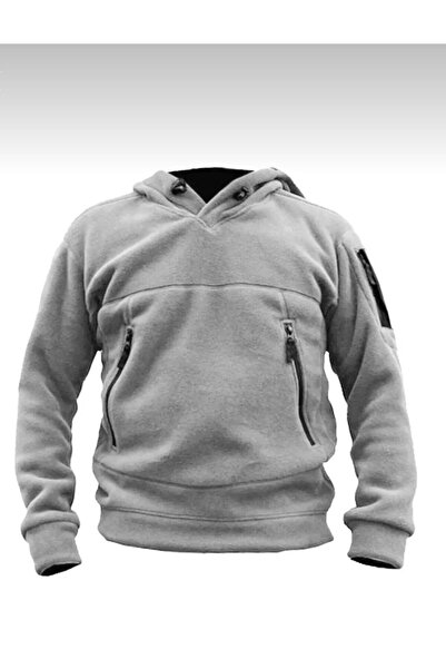 OLEXCA Erkek Polar Kapşonlu Polar Tactical Outdoor Polar KAPŞONLU-COMBAT