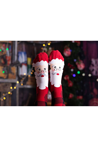 Pirin Hill Sosete bambus de craciun Comfort Feet 3/4 Knee High Socks CHRISTMA...