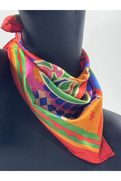 jasmina store Bandană din satin cu model