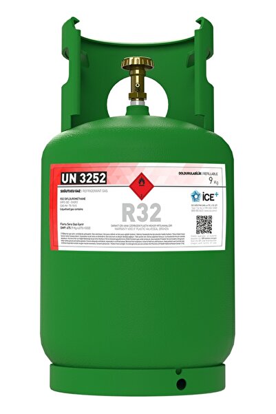 Universal R32 ICE GAZ TEKRAR DOLDURULABİLİR TÜPLÜ 9 KĞ