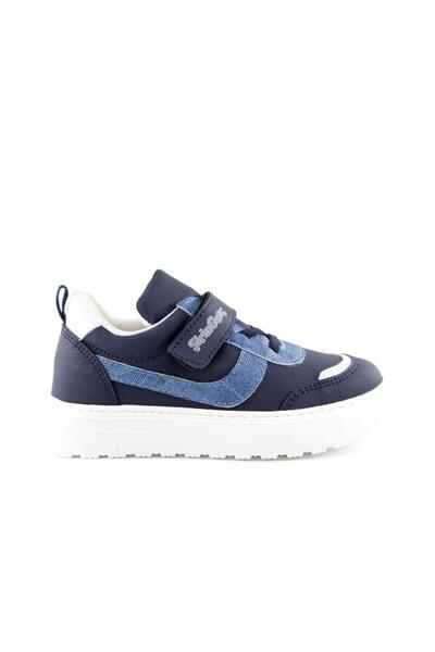 Şirin Bebe 251-3 Navy Blue Kids Sneakers