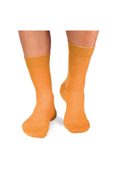 Pirin Hill Κάλτσες από λεπτό μαλλί σε χρώμα ώχρας