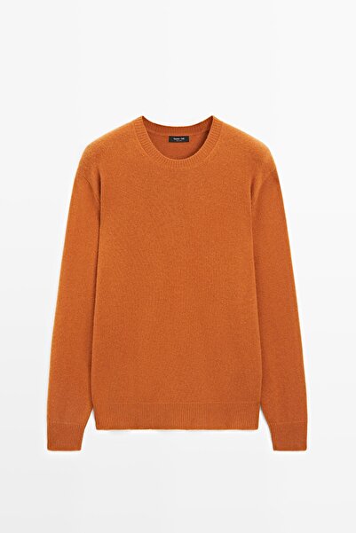 Massimo Dutti Yün karışımlı bisiklet yaka triko kazak