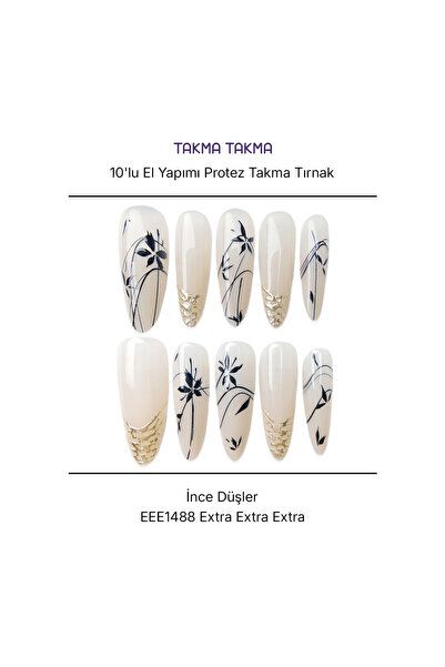 Takma Takma S Beden 10'lu Ten Rengi Extra Extra Extra EEE1488 Tekrar Kullanıl...