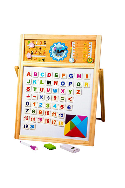 OEM Tablă magnetică din lemn, 2 fețe + accesorii