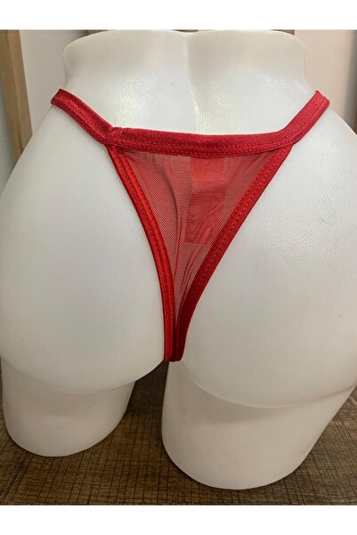 BELLİZZİ Дамски червен триъгълник с панделка отпред 1905