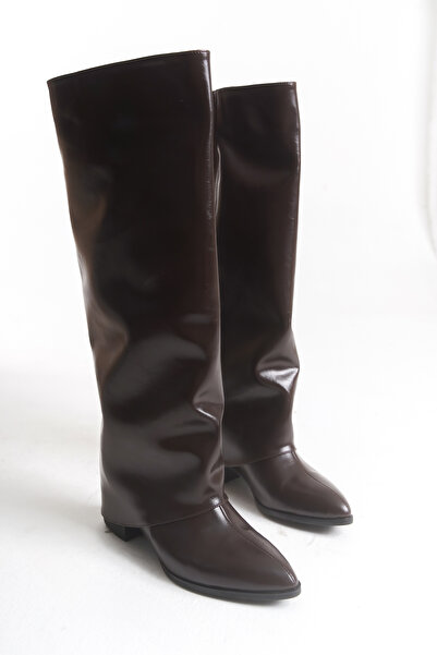 Liza Shoes حذاء نسائي بكعب قصير ومجعد من INNA A012- K10