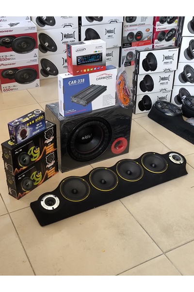 patili tasarım Oto Ses Sistem Paketi Komple Full Eksiksiz