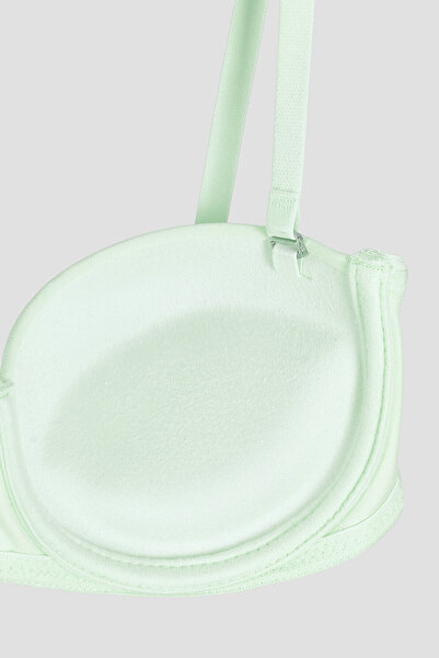 LOYA Mint Green Latina Supported Strapless Bra