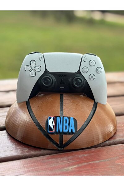 WORK3D Basketbol Topu şeklinde dekoratif Ps5 Kontrolcü standı