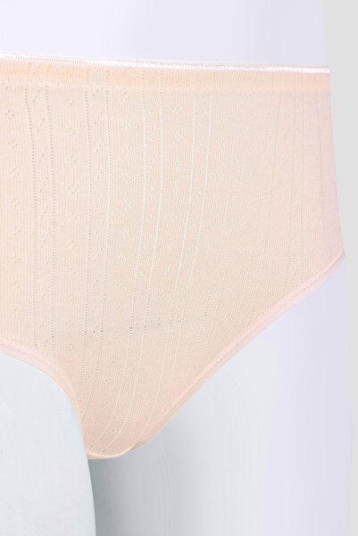 LOYA Orange Cotton High Waist Panties