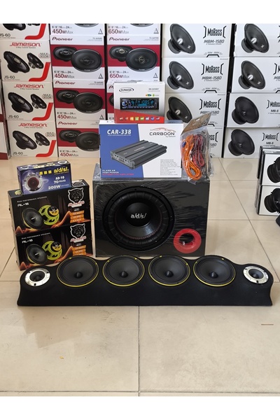 patili tasarım Oto Ses Sistem Paketi Komple Full Eksiksiz