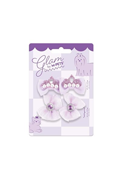 M-PETS GLAM KÖPEKLER İÇİN AKSESUAR TOKA PURPLE