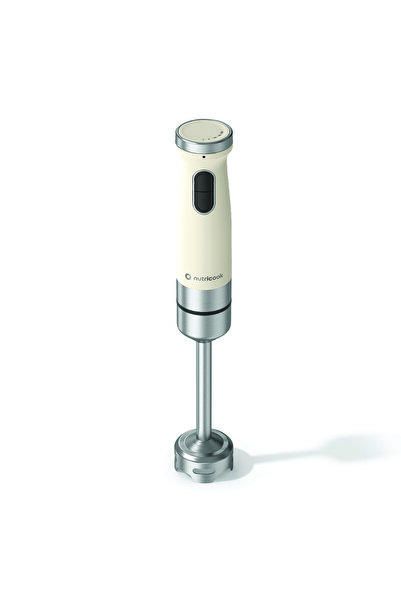 Nutricook Essentials Hand Blender 1200W, 20 Speeds, 600ml Beaker, Ergonomic, Beige