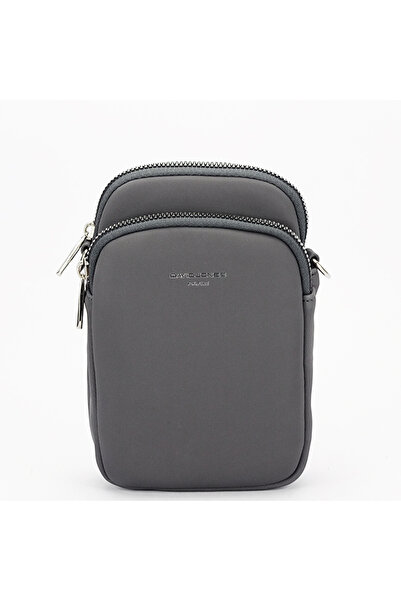 David Jones Dark gray crossbody bag Paris B-CM6906 M0