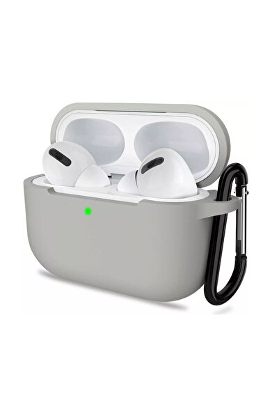 Apsuwa AirPods Pro 3 Compatible Earphone Case Silicone Gray