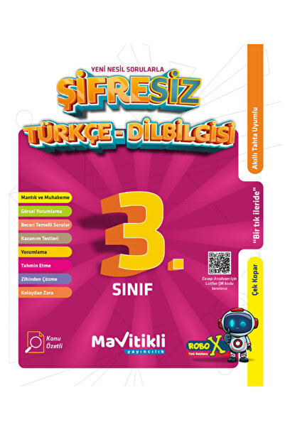 Mavitikli Yayıncılık 3.SINIF ŞİFRESİZ TÜRKÇE-DİLBİLGİSİ
