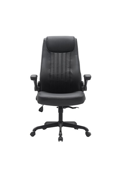 MAPLE LEAF كرسي مكتب تنفيذي عالي الظهر، أسود، BS7008