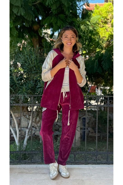 Punta Otantik LS14525 Италианско кадифено сако с сърцевиден мотив, цвят фуксия