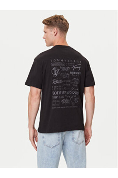 Tommy Jeans Ανδρικό T-Shirt DM0DM21584 Πολύχρωμο