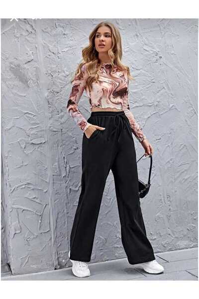 CANDERO Γυναικεία ΜΑΥΡΑ Φαρδιά Αθλητικά Ρούχα Υψηλής Ποιότητας, Φαρδιά Γραμμή...