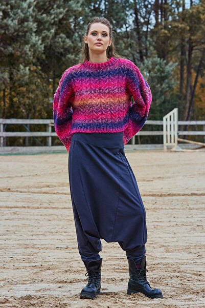 Los banditos Elastic Waist Mesh Low Waist Women's Casual Pants