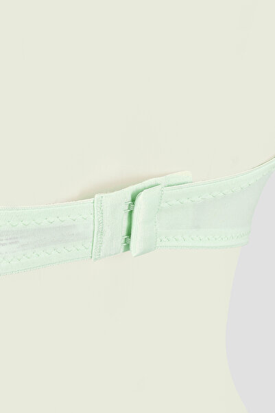 LOYA Mint Green Latina Supported Strapless Bra