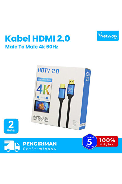 Mini pro 4K HDMI Cable 2m | 48Gbps High Speed HDMI 2.0 Gold-Plated Connector 4K@60Hz