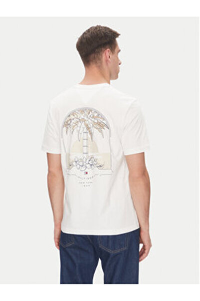 Tommy Hilfiger Ανδρικό T-Shirt MW0MW39352 Πολύχρωμο