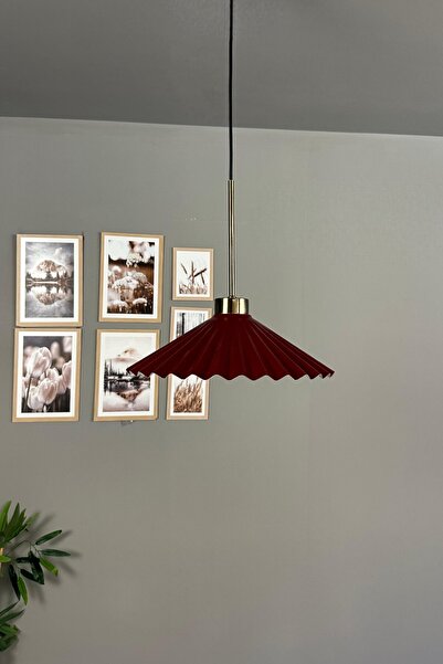 Bamyum Avilla Vişne Çürüğü Metal Tekli Avize İnce Eskitme Başlık Rustik Mutfak Modern Sarkıt Aydınlatma