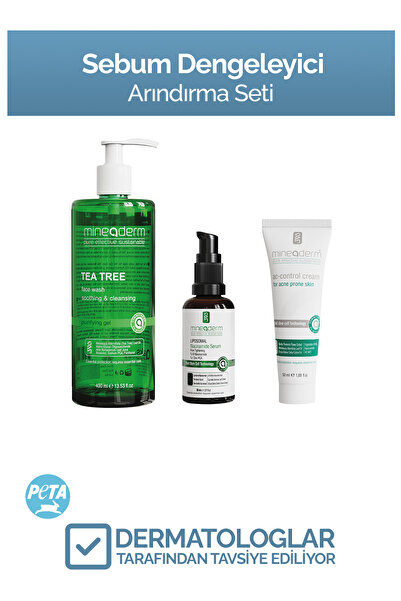 mineaderm Sebum Dengeleyici Arındırma Seti